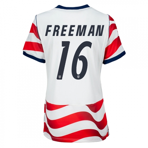 Billige Fotballdrakt Forente stater Alex Freeman #16 Replika Hjemmedrakt Dame VM 2026 Kortermet Billige Fotballdrakt Forente stater Alex Freeman #16 Replika Hjemmedrakt Dame VM 2026 Kortermet